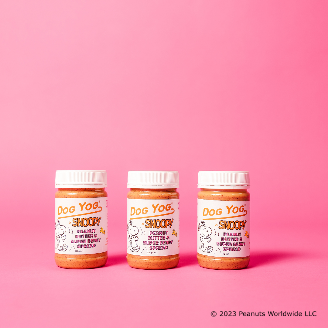 Dog Yog x Snoopy Peanut Butter & Super Berry Spread