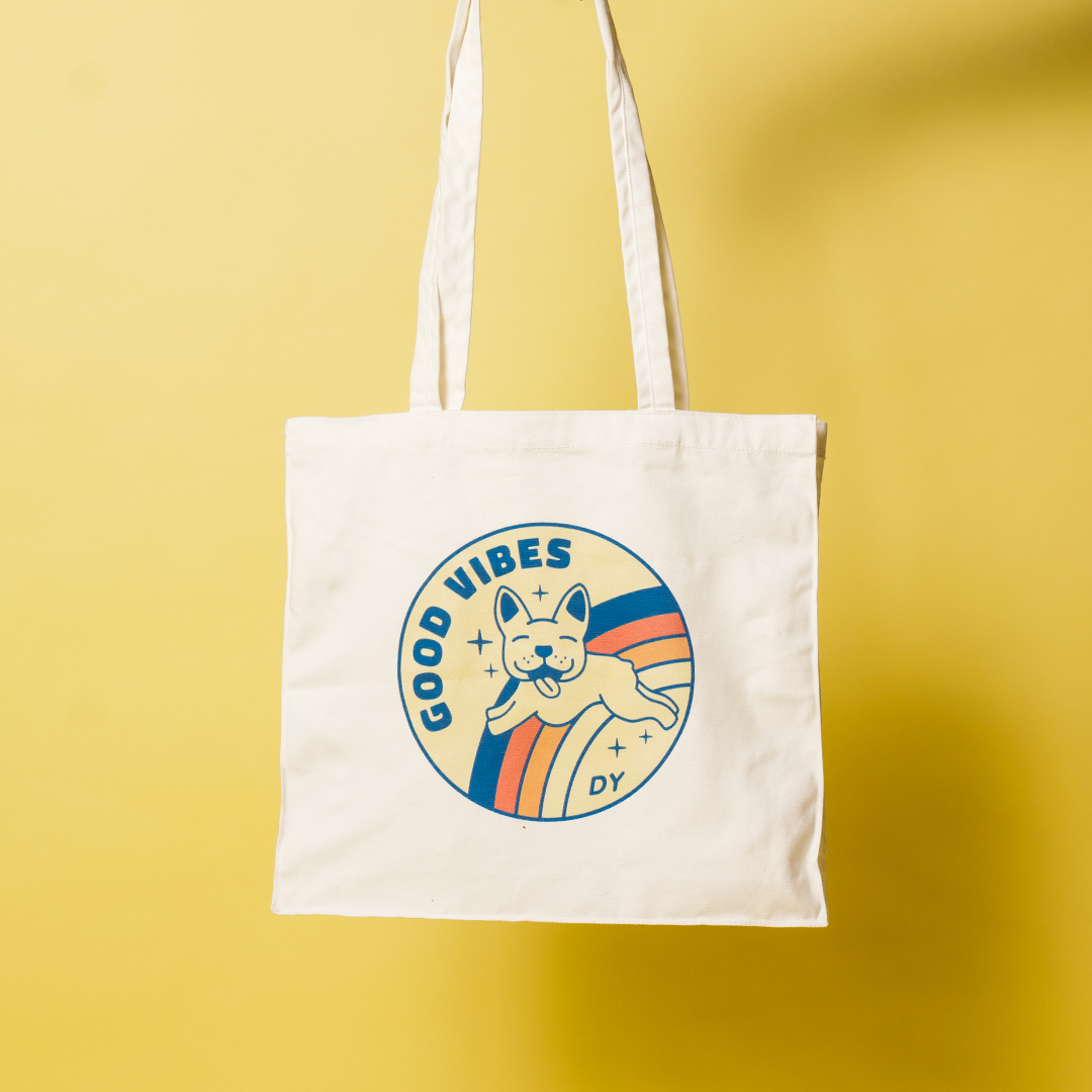 Dog Yog Tote - Good Vibes